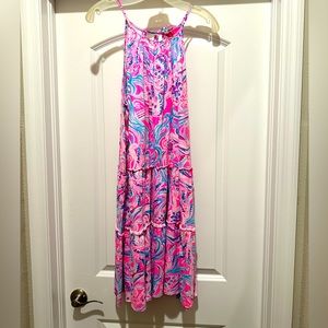 Lilly Pulitzer Evalyn dress XXL Prosecco Pink Don’t Be Jelly